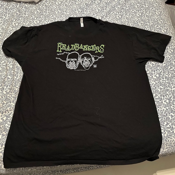 Headbangers shirt WWE WWF Thrasher Mosh attitude era tag team wrestling - Picture 1 of 2